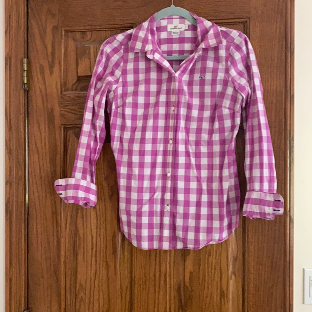 Vineyard Vines Checkered Button Down